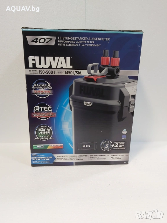 Външен филтър за аквариум FLUVAL 407, снимка 1