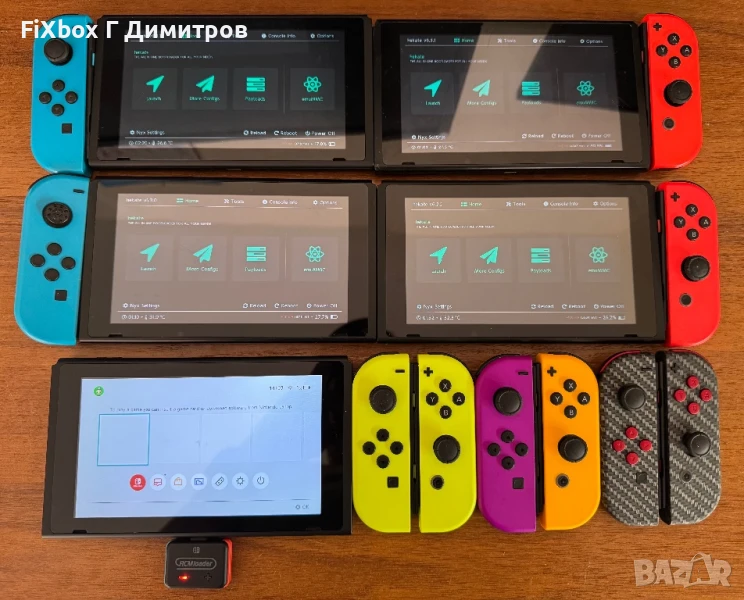 Хакнати Nintendo Switch конзоли RCM Picofly Atmosphere Kefir Ultra NX, снимка 1