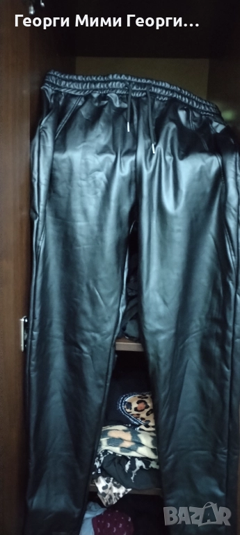 Дамски кожен панталон , снимка 1