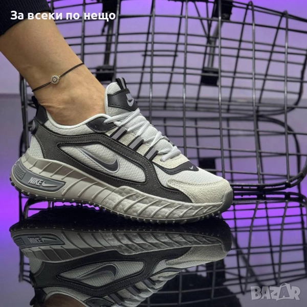 Nike Just do it Дамски Маратонки С Кутия👟Дамски Спортни Обувки Тъмно Сиво Код SM-103, снимка 1