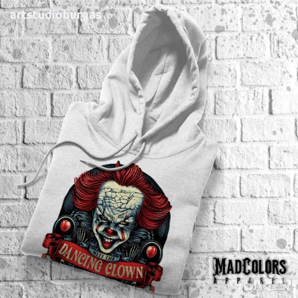 СУИЧЪР УНИСЕКС HALLOWEEN HORROR - IT PENNYWISE, снимка 1