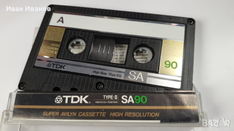 TDK SA 90 "Gold" японски аудиокасети , снимка 1