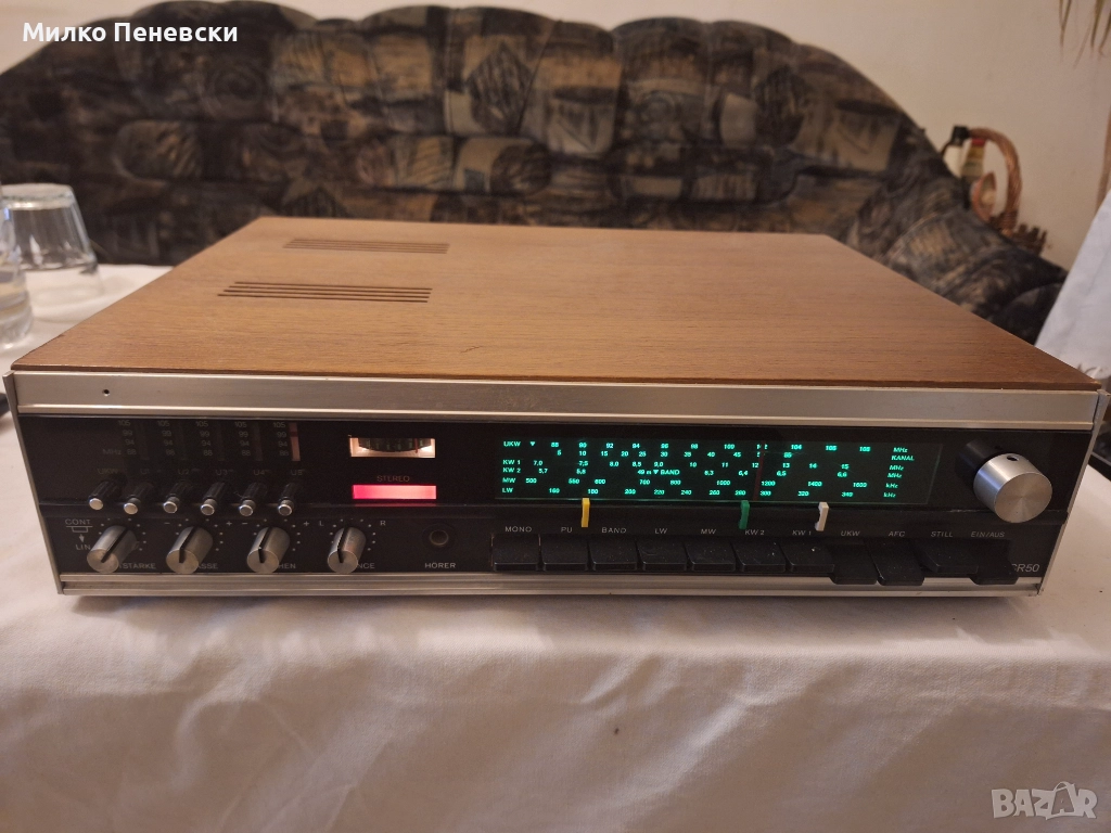 DUAL CR50 HI FI VINTAGE STEREO RECEIVER .MADE IN WEST GERMANY., снимка 1