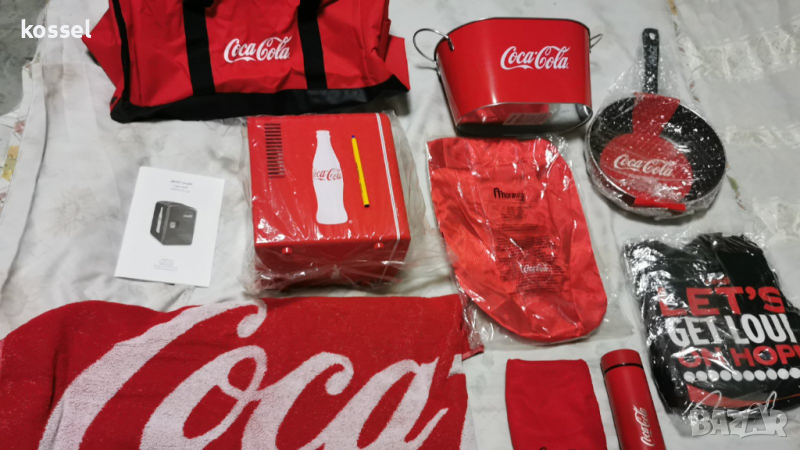 Koka-kola Ледарка, кърпа,сак,термус,тиган и други неща, снимка 1