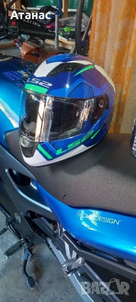 мото каска LS2 размер xs 53-54 см., снимка 1