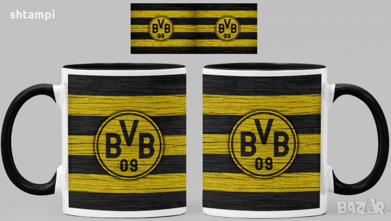 Чаша Борусия Дортмунд Borussia Dortmund Керамична, снимка 1