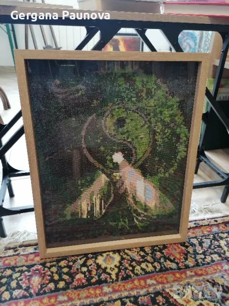 Диамантен гоблен - "Ин и Ян" , снимка 1