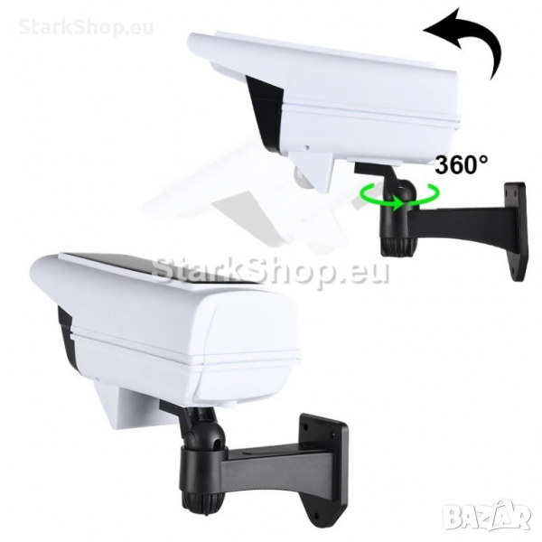 Соларна лампа имитираща камера, снимка 1