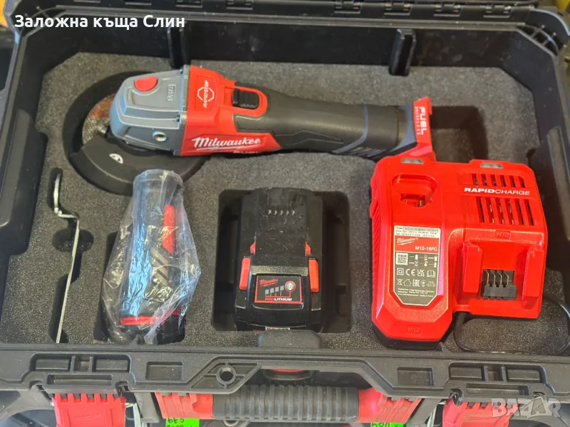 Aкумулаторен Ъфлошлайф Milwaukee М18FSAG125XB-0P, снимка 1