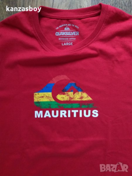 quiksilver - страхотна мъжка тениска КАТО НОВА, снимка 1