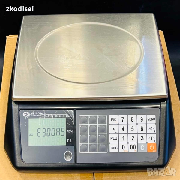 Електронна везна ELICOM S300 FM 6/15, снимка 1