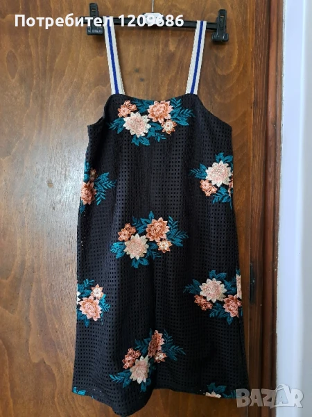 Рокля ZARA с бродерия, S размер, снимка 1
