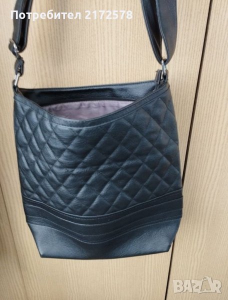 Кожена дамска чанта, снимка 1