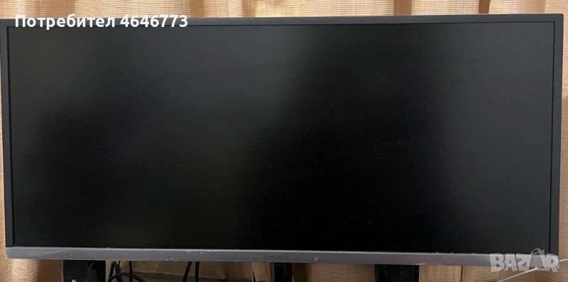 монитор Samsung 34" c Logitech високоговорители и субуфер, снимка 1