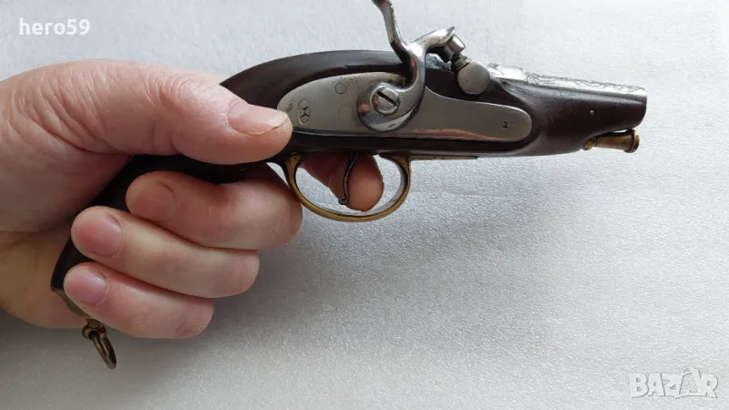 Капсулен пищов в отлично състояние/рядко изпълнение/, снимка 1