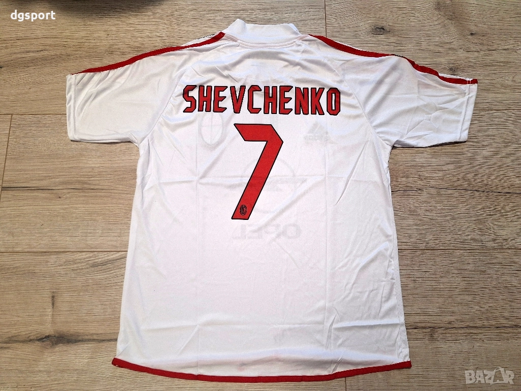 Футболна фланелка на Милан # Андрий Шевченко#7#ретро модел сезон 2004/2005!, снимка 1