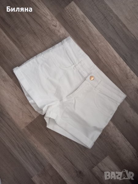 Нови бели къси панталони , снимка 1