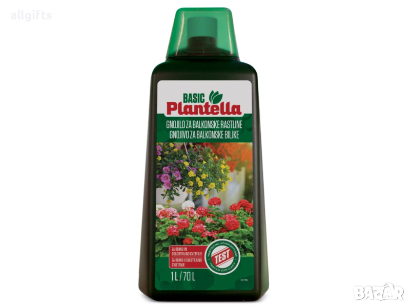 Течен тор Plantella Basic за балконски растения 1 л., снимка 1