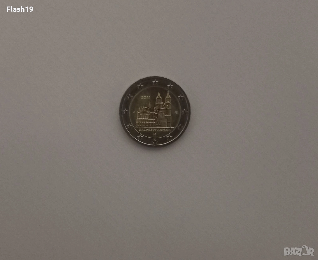 Германия 2 евро 2021, снимка 1