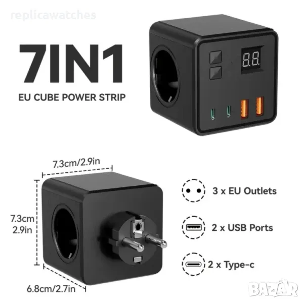мултифункционален разклонител , снимка 1