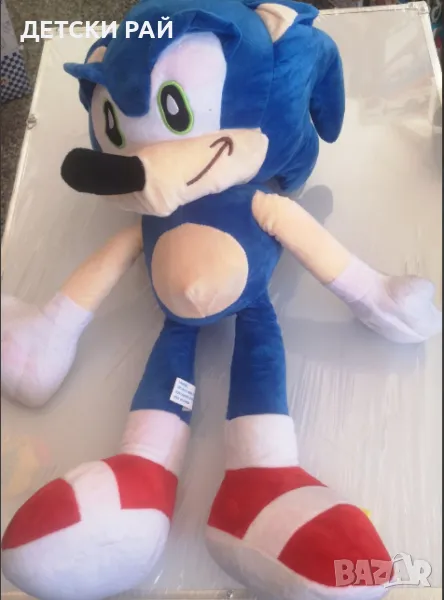 Плюшен соник 45 см, снимка 1