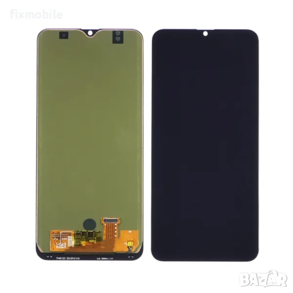 Дисплей за SAMSUNG A205 Galaxy A20 (2019) с черен тъчскрийн, с регулируема подсветка IPS, снимка 1