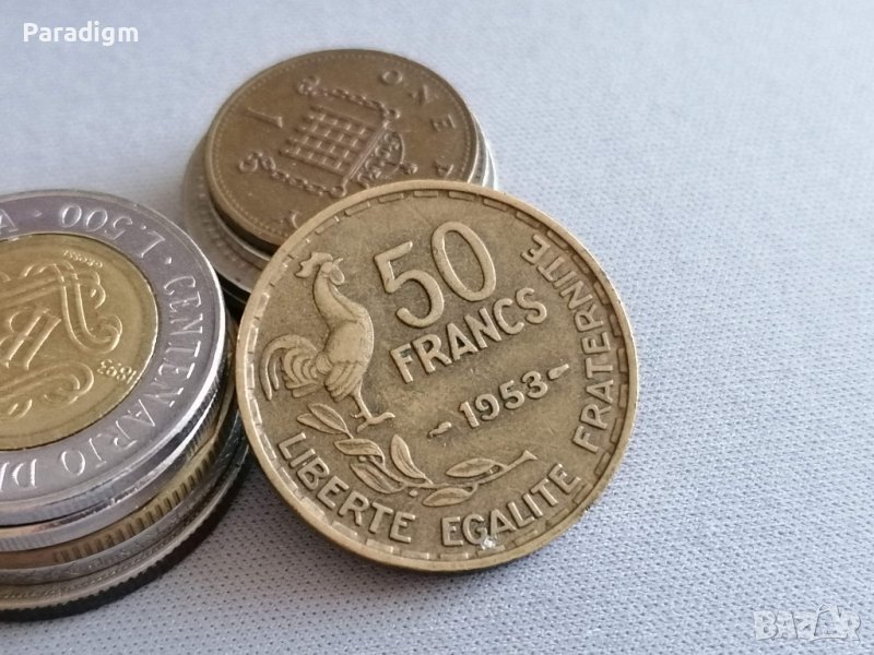 Монета - Франция - 50 франка | 1953г., снимка 1