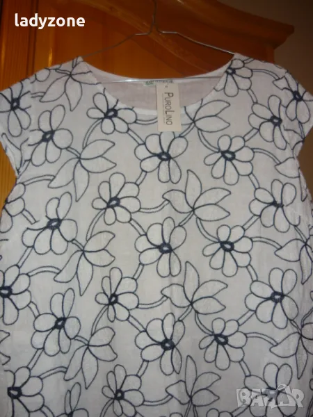 Ленена рокля - нова. MADE IN ITALY , снимка 1