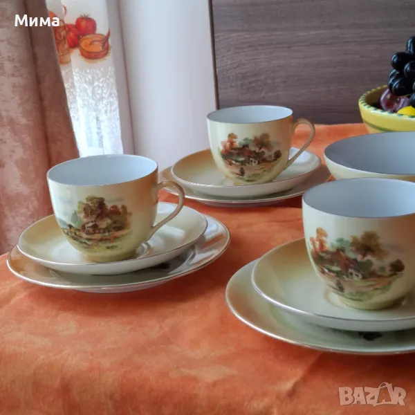 Тройни порцеланови сетове, снимка 1