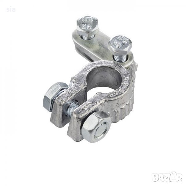 Клема за акумулатор,минус, Олово, снимка 1