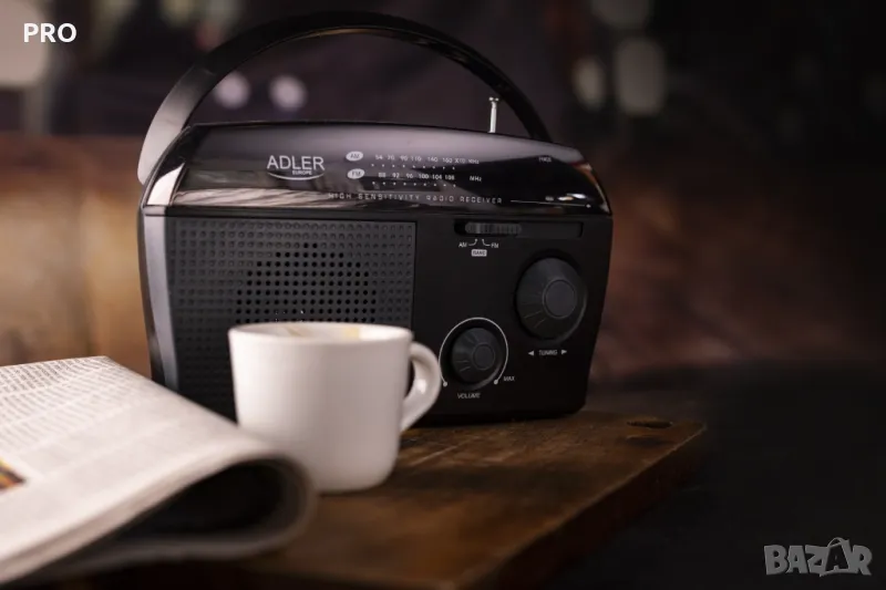 Преносимо радио Adler, AM/FM с телескопична антена и дръжка, снимка 1
