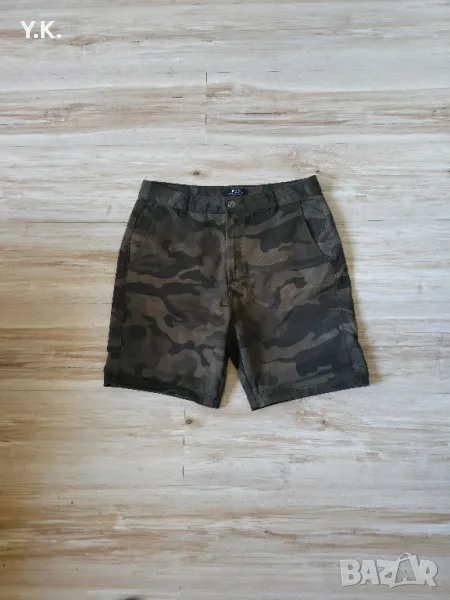 Оригинални мъжки къси гащи Bershka Camo, снимка 1