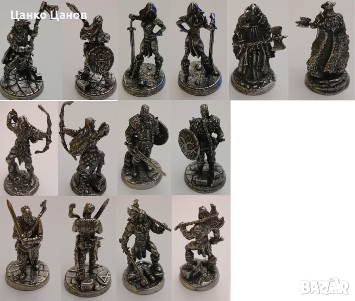  Фигурки за настолни ролеви игри - войни, герои dungeons and dragons и други, снимка 1