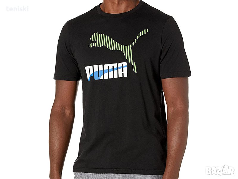  Мъжки тениски PUMA принт Цветове и размери, снимка 1