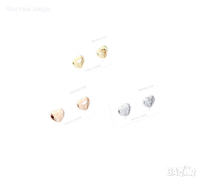 Обеци от медицинска стомана , снимка 1