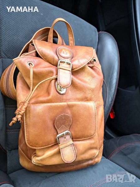 Maestro  Дамска Раница  ЕСТЕСТВЕНА  КОЖА , снимка 1