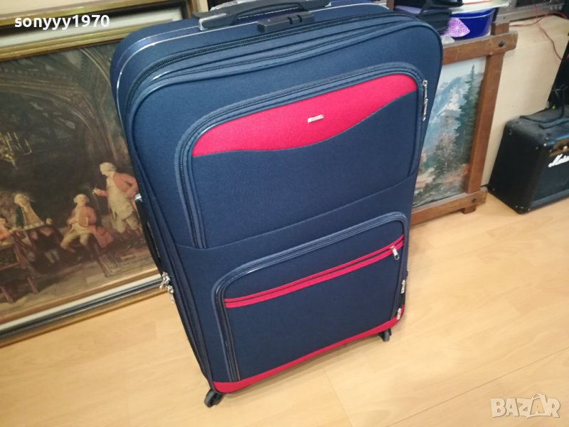 ОГРОМЕН КУФАР-ТЕКСТИЛ НОВ 0808231822, снимка 1