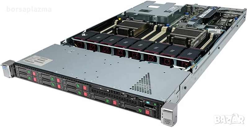 Сървър HP ProLiant DL360p G8 / 2 x Intel Xeon Twelve-Core E5-2696 v2 2.50GHz / 32768MB (32GB) / 2 x , снимка 1