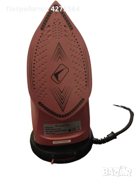 Безжична парна ютия LEXICAL TOP LUX LSI 1015 2200W; 2 години гаранция, снимка 1