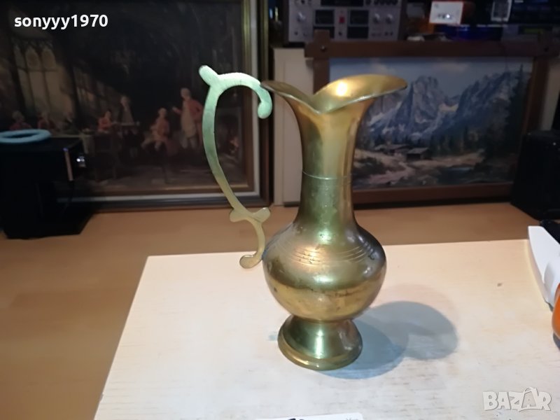 КАНА-27Х18Х12СМ-МЕД/МЕСИНГ ВНОС ФРАНЦИЯ 1001231612, снимка 1