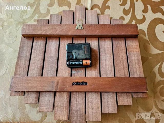 Дизайнерски стенен часовник Paladim, снимка 2 - Стенни часовници - 49941002