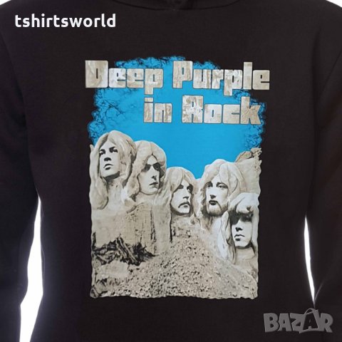 Нов детски суичър с трансферен печат на музикалната група Deep Purple (Дийп Пърпъл), снимка 3 - Детски анцузи и суичери - 34586355