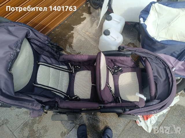 Лятна количка за близнаци , снимка 2 - Стоки за близнаци - 51728388