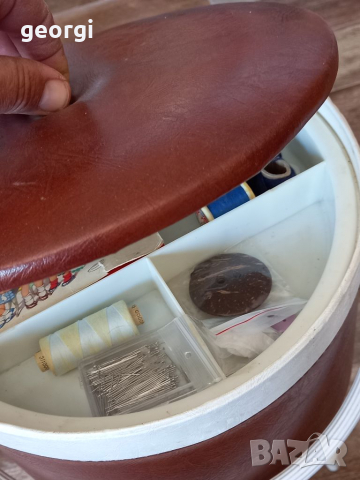 Два ретро немски шивашки кутии за принадлежности, снимка 8 - Колекции - 36180928