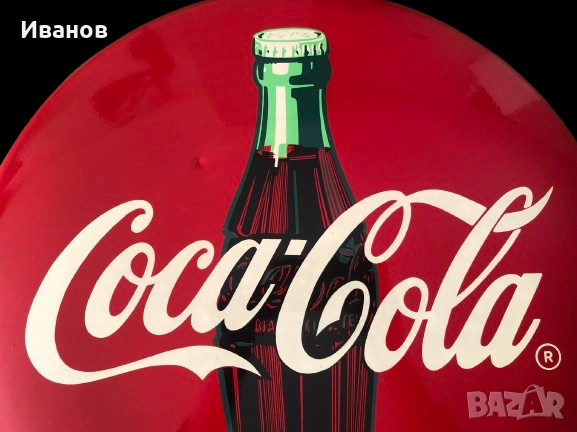 Топ Оферта - Ретро/Винтидж метална рекламна табела на Coca-Cola , снимка 3 - Антикварни и старинни предмети - 53647036