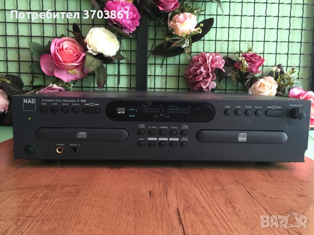 Nad C 660 CD Recorder, снимка 5 - Ресийвъри, усилватели, смесителни пултове - 40443782