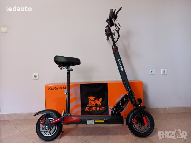 Електрически скутер/тротинетка със седалка KuKirin M4 500W 12.5AH, снимка 7 - Други спортове - 38322268