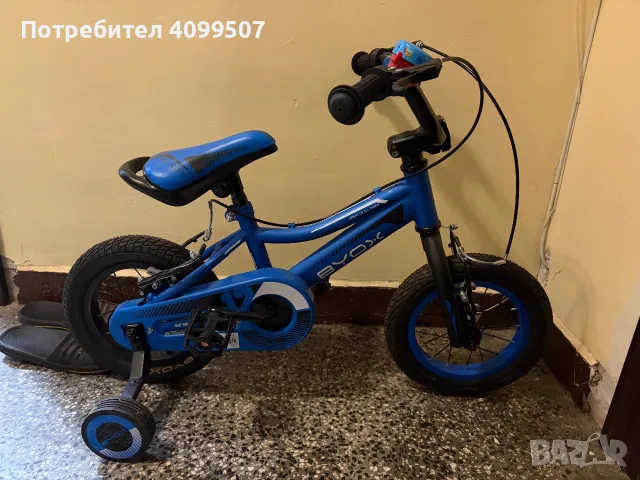 Колело BYOX Велосипед 12" PRINCE BLUE, снимка 2 - Детски велосипеди, триколки и коли - 56248857