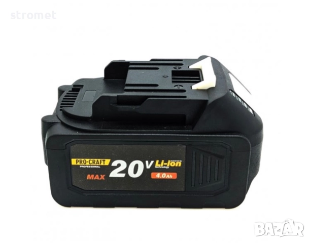 АКУМУЛАТОРЕН УДАРЕН ГАЙКОВЕРТ  PROCRAFT PWA80 + Батерия и Зарядно, снимка 10 - Индустриална техника - 52337484