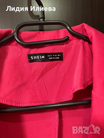 Розово сако, снимка 2 - Сака - 52879312